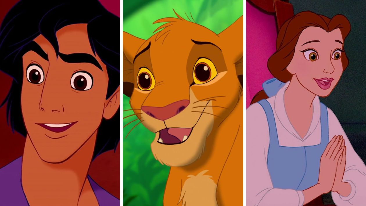 Quiz : t&rsquo;as grandi dans les années 90 si tu nommes au moins 7 persos de Disney