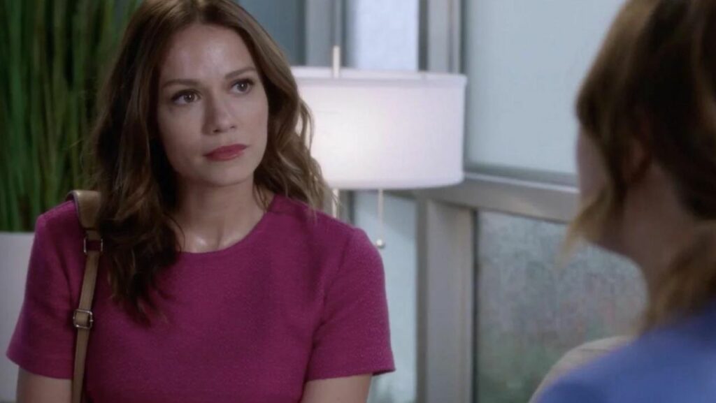 Bethany Joy Lenz dans la série Grey's Anatomy.