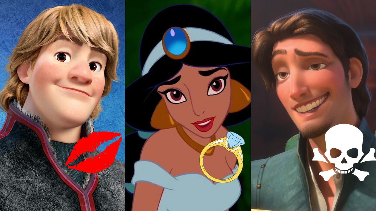 Sondage : joue à Kiss, Marry or Kill avec les princes et princesses Disney