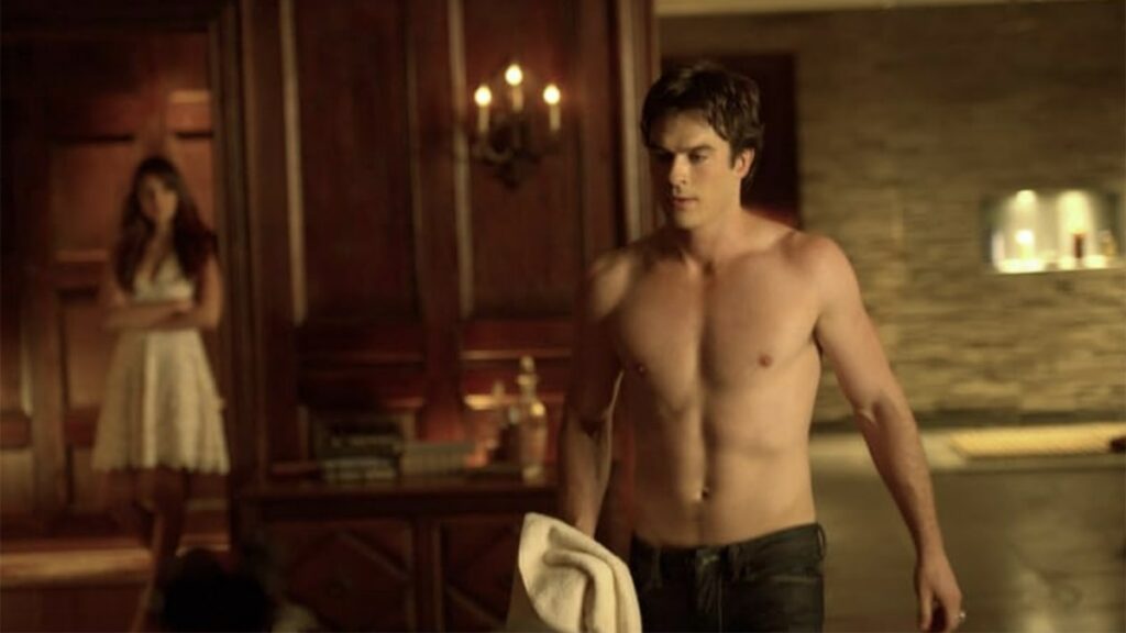 Damon dans The Vampire Diaries