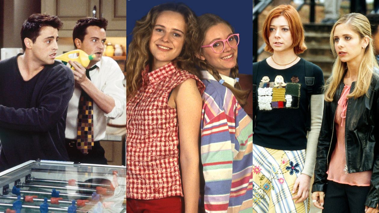 Quiz : t’es pas fan si tu ne reconnais pas au moins 7 séries des années 90 grâce à un duo d’amis