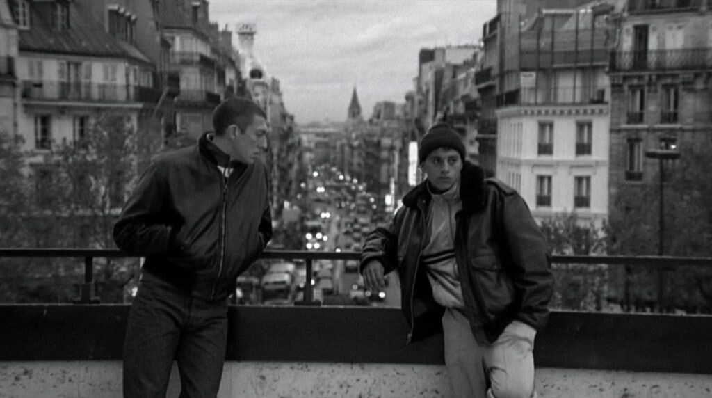 Vincent Cassel et Said Taghmaoui dans La Haine de Matthieu Kassovitz