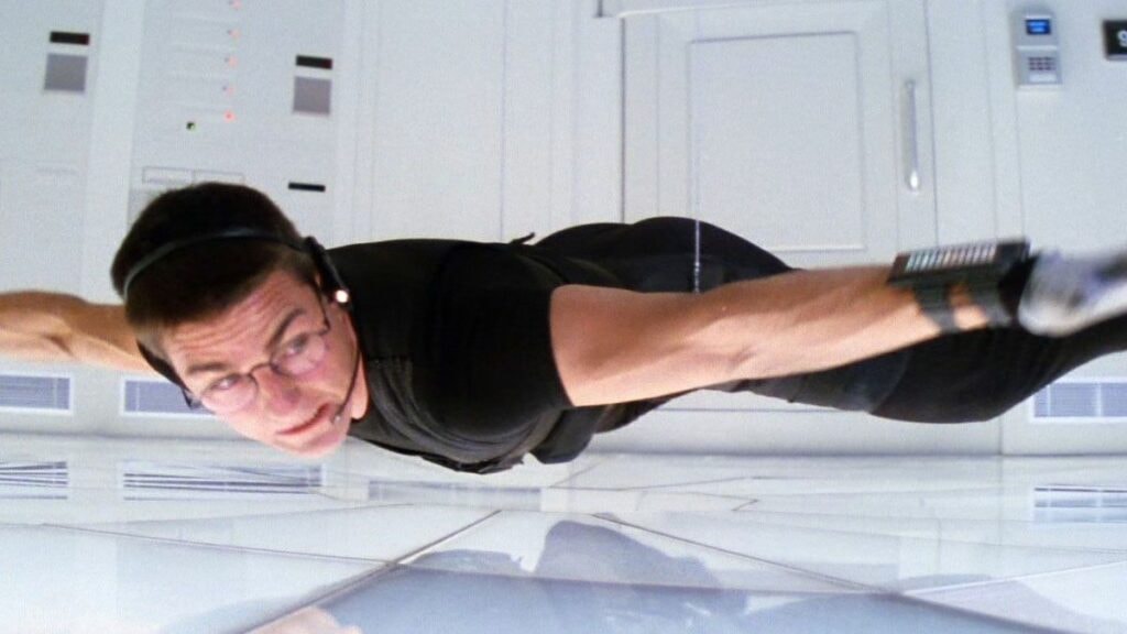 Tom Cruise dans Mission Impossible