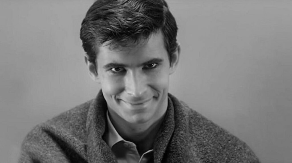 Norman Bates dans Psychose / Psycho de Hitchcock