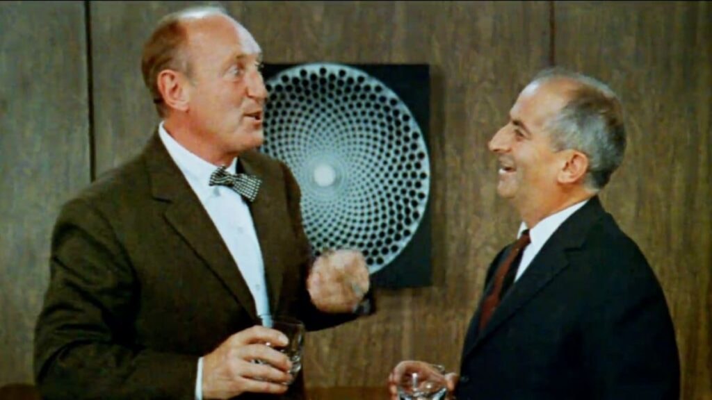 bourvil et de Funès dans le corniaud