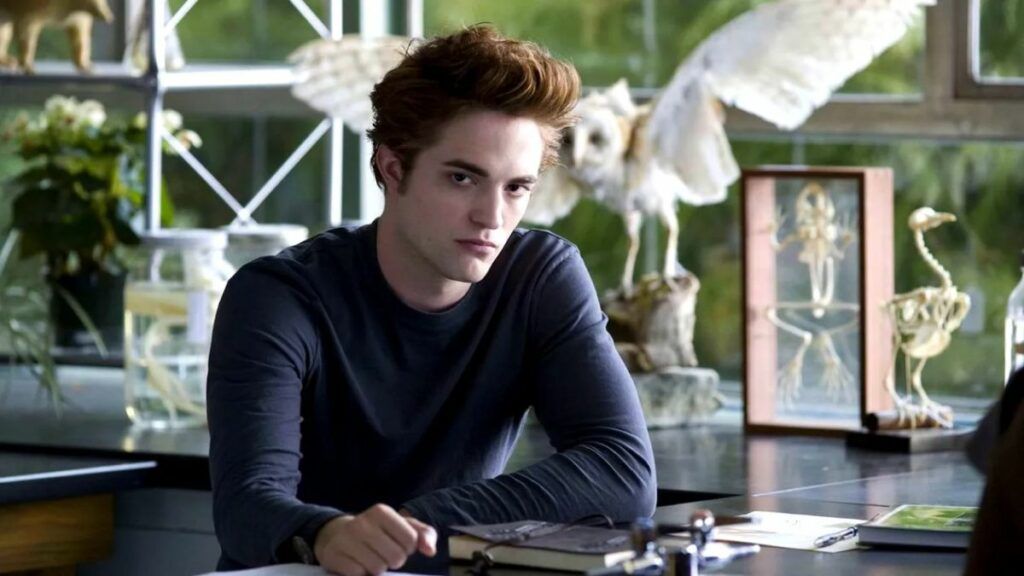 Edward Cullen Robert Pattinson dans le film Twilight