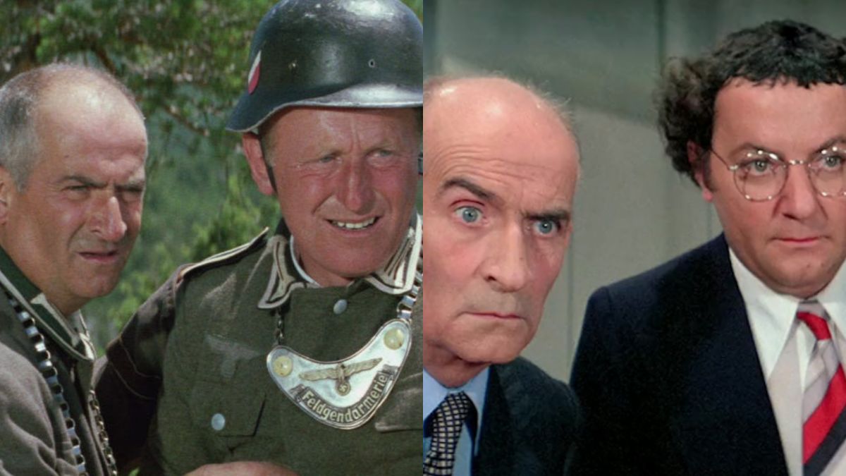 Quiz : seul un expert saura retrouver qui a joué dans ces 5 films entre Louis de Funès, Bourvil et Coluche