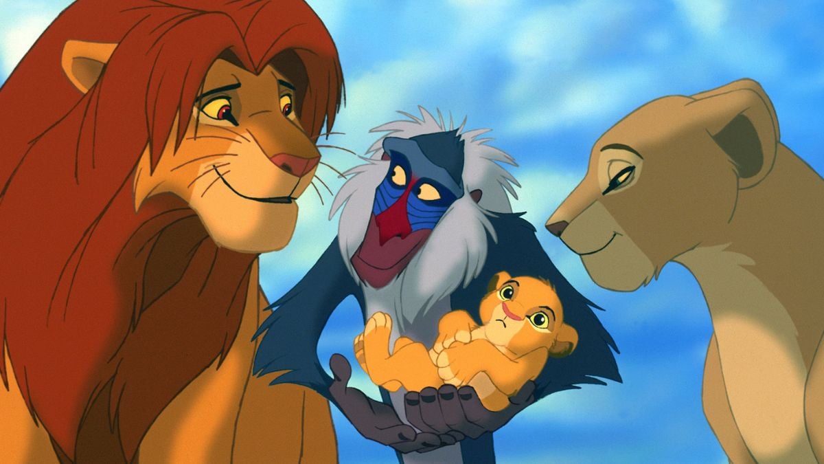 le-roi-lion-mufasa-rafiki-simba-et-sarabi