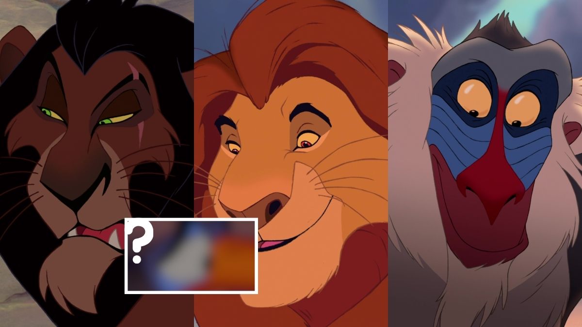 Quiz : t&rsquo;as une meilleure mémoire que la moyenne si tu trouves les 5 personnages du Roi Lion cachés derrière ces yeux