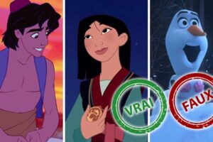 T&rsquo;as grandi avec Disney si t&rsquo;as 15/15 à ce quiz vrai ou faux de culture générale sur les films