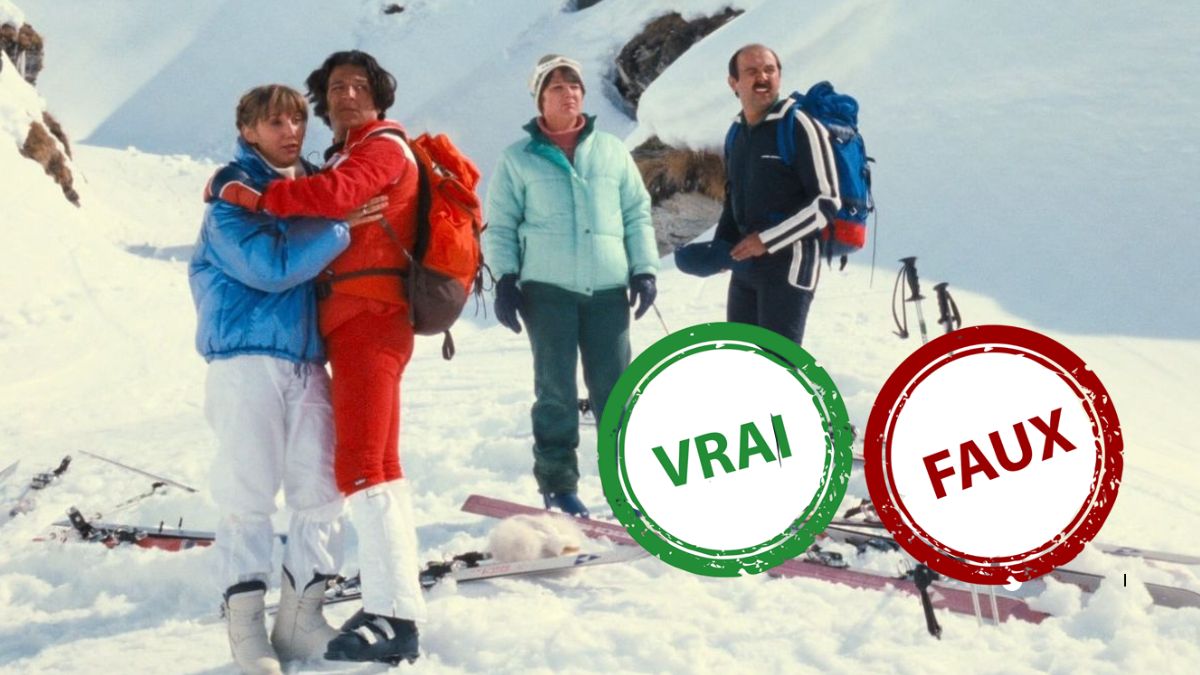 T’es un skieur professionnel si tu as 5/5 à ce quiz vrai/faux sur Les bronzés font du ski