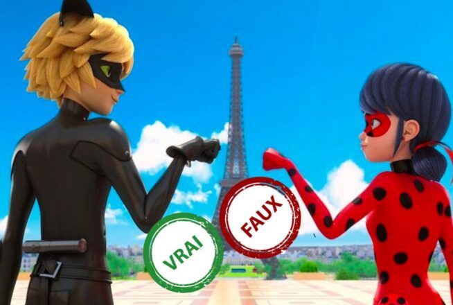 Miraculous : tu rejoins la team de Ladybug et Chat Noir si tu as 10/10 à ce quiz vrai ou faux