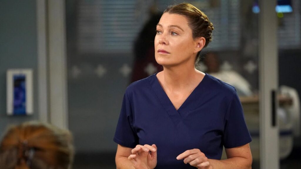 meredith grey dans la série grey's anatomy