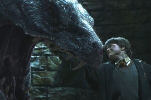 Harry Potter : pourquoi l’Horcruxe dans Harry n’est-il pas détruit après la morsure du Basilic dans la Chambre des secrets ?