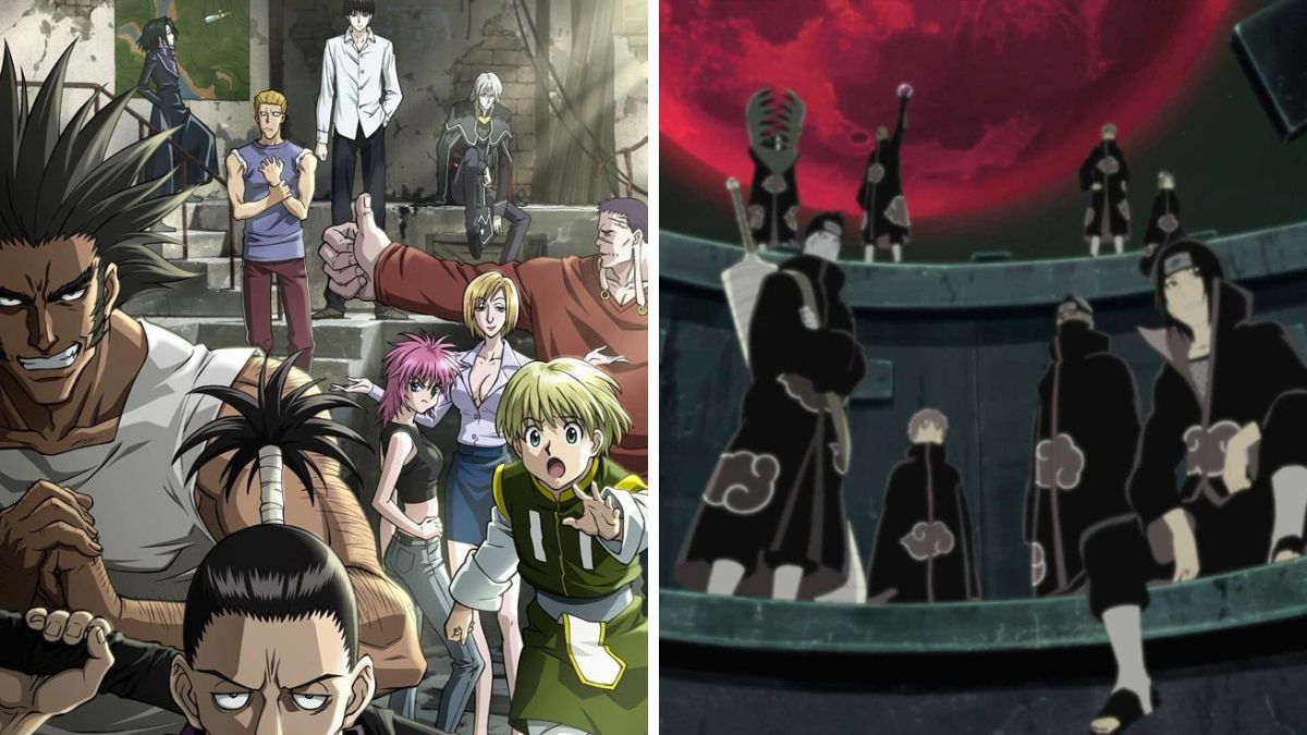 Quiz : élimine 5 personnages, on te dira si tu rejoins la Brigade Fantôme (Hunter x Hunter) ou l&rsquo;Akatsuki (Naruto)