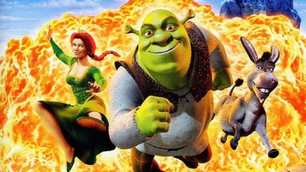 L'affiche du film d'animation Shrek