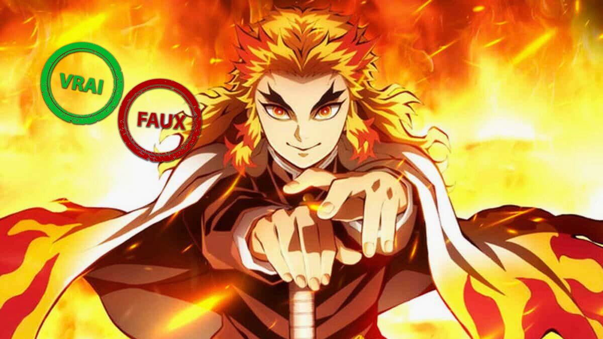 Demon Slayer : tu deviens le pilier de la flamme si tu as 10/10 à ce quiz vrai ou faux sur Rengoku