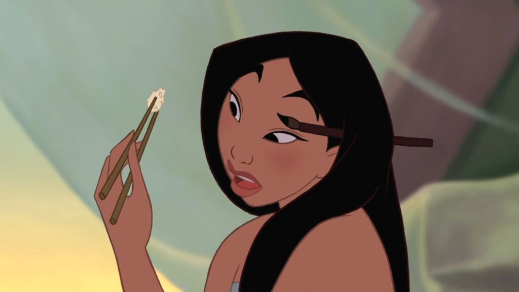 Mulan se prépare à son rendez-vous avec la marieuse