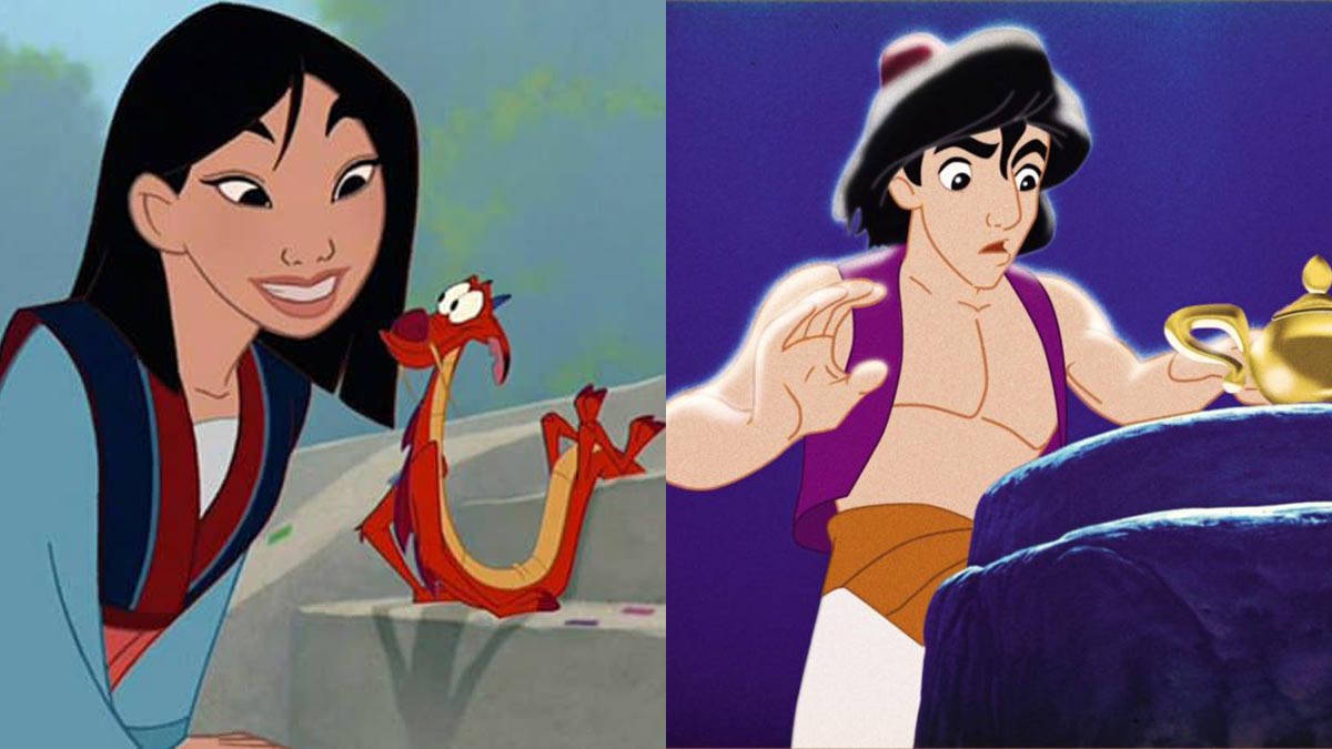 Sondage Disney : tu préfères Mulan ou Aladdin ?