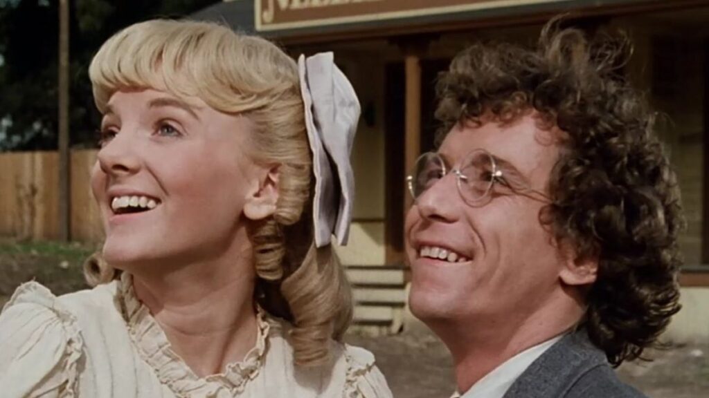 Nellie Oleson et Percival Dalton dans la série La Petite Maison dans la Prairie.