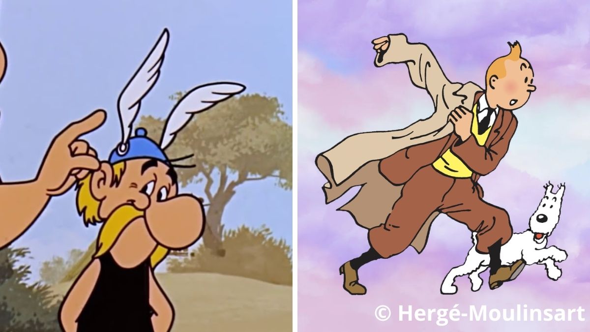 Sondage : élis la meilleure adaptation en dessin animé entre Tintin et Astérix