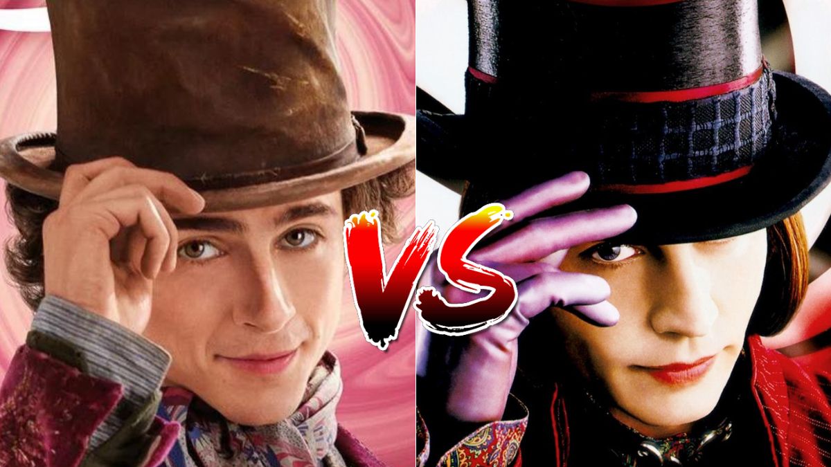 Sondage : préfères-tu Timothée Chalamet ou Johnny Depp dans le rôle de Willy Wonka ?