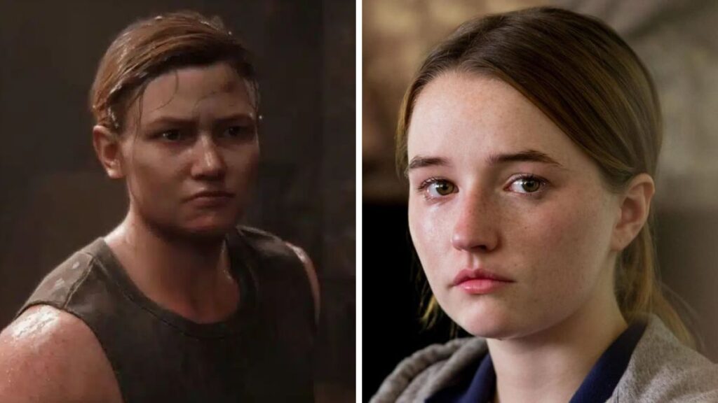 Abby dans The Last of Us et Kaitlyn Dever dans Unbelievable