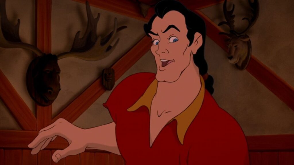 Gaston dans le film Disney La Belle et la Bête