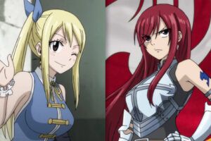 Quiz : choisis 7 personnages de la Guilde Fairy Tail, on te dit si tu te maries avec Lucy ou Erza