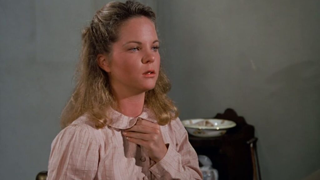 Mary Ingalls (Melissa Sue Anderson) devient aveugle dans La Petite Maison dans la Prairie.