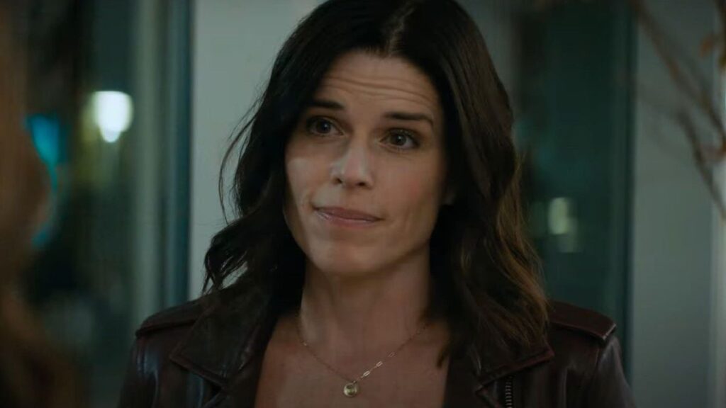 Neve Campbell dans le film Scream 5, sorti en 2022.