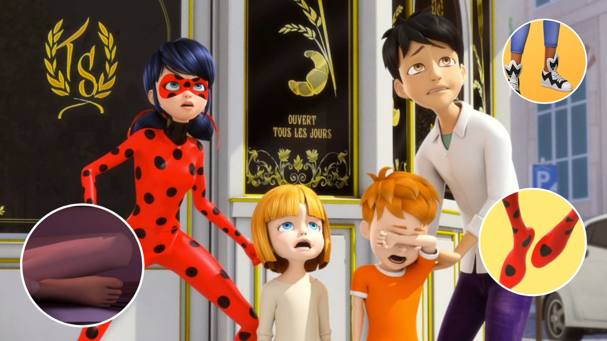 Quiz : tu rejoins la team Miraculous si tu reconnais ces 5 personnages grâce à leurs pieds