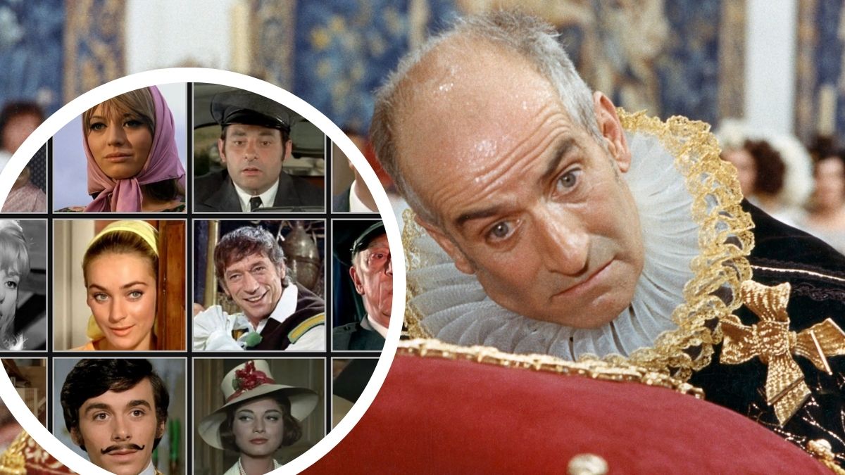 Seul un vrai fan de Louis de Funès saura relier ces 10 personnages issus de ses films à leur nom 