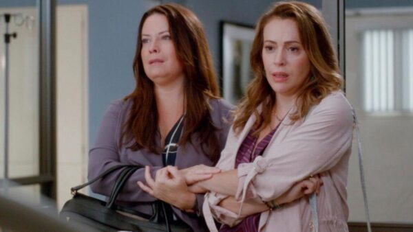 série grey's anatomy, holly marie combs, alyssa milano