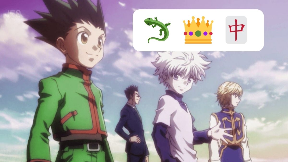 T&rsquo;es un expert Hunter x Hunter si tu reconnais ces 10 personnages grâce à 3 émojis