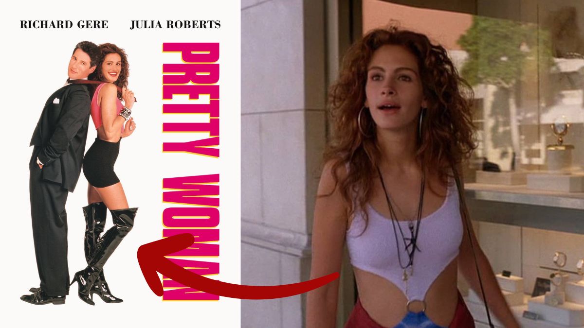 Pretty Woman : le saviez-vous ? Ce n’est pas Julia Roberts sur l’affiche du film