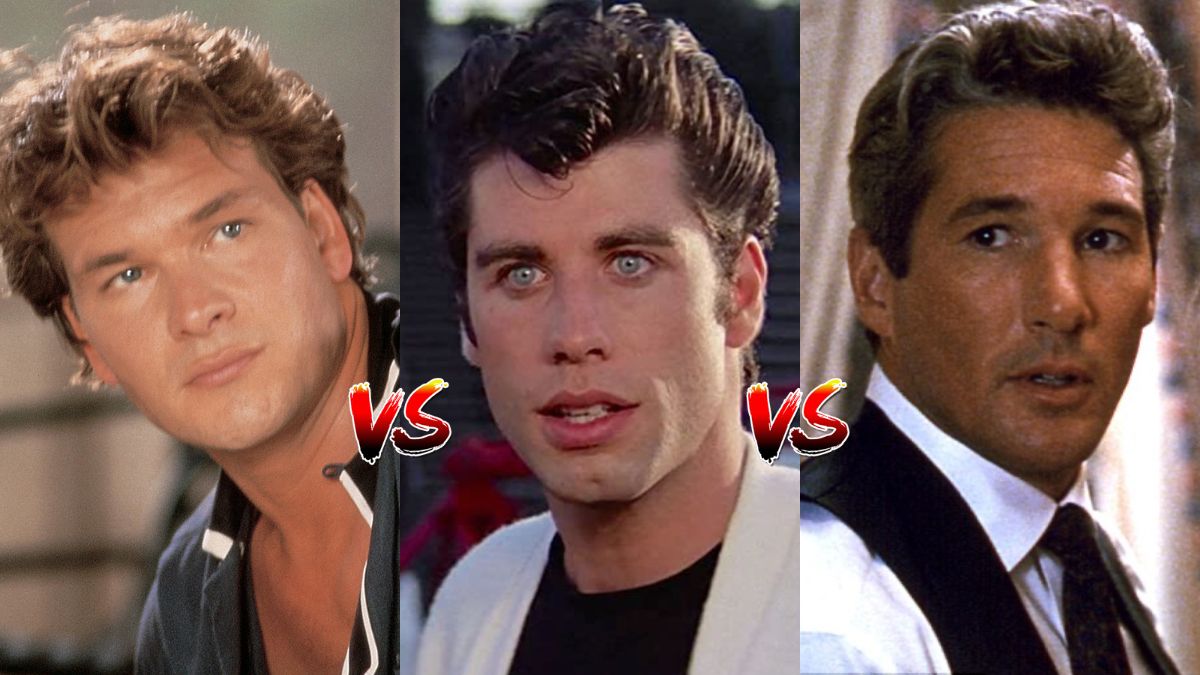 Sondage : tu préfères épouser Johnny Castle (Dirty Dancing), Danny Zuko (Grease) ou Edward Lewis (Pretty Woman) ?