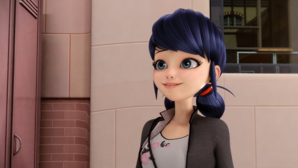 Marinette dans le dessin animé Miraculous