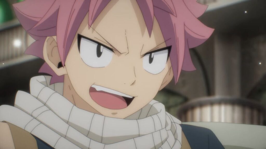 Natsu dans le nouvel anime Fairy Tail : La Quête de 100 ans