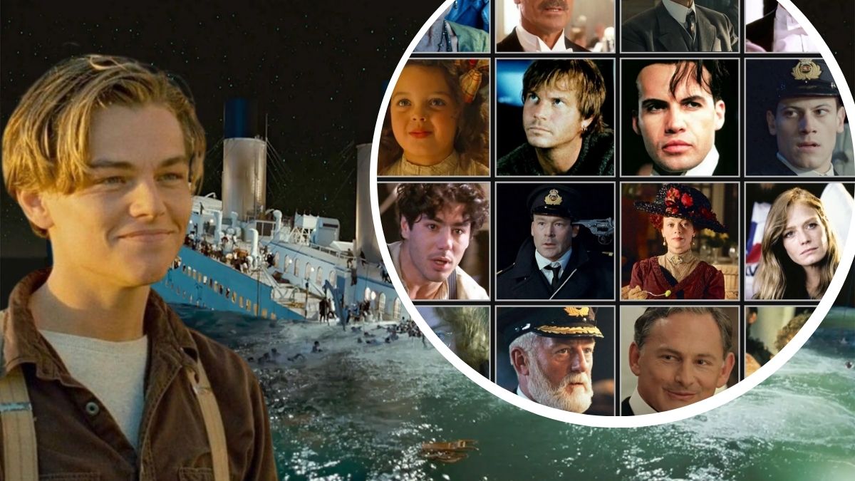 Quiz : tu échappes à l&rsquo;iceberg si tu relies ces 10 personnages de Titanic à leur nom