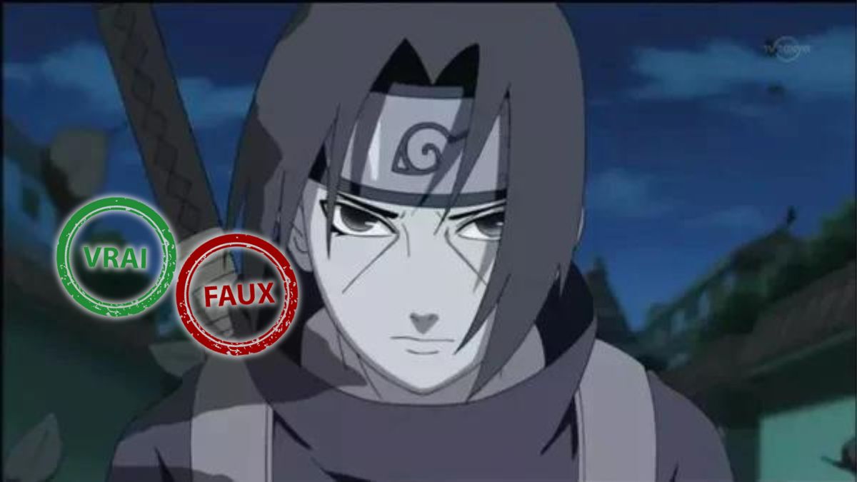 Naruto : tu rejoins l&rsquo;Akatsuki si tu as 5/5 à ce quiz   vrai ou faux sur Itachi Uchiwa