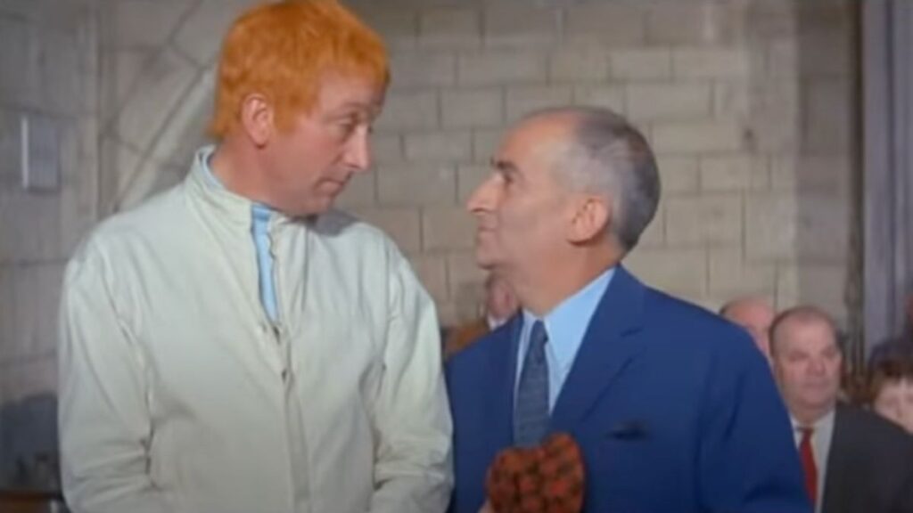 Louis de Funès dans le film Le Petit Baigneur