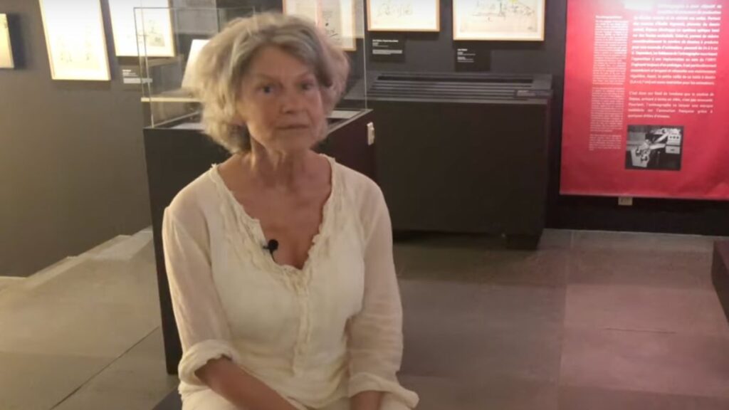Christine Dejoux, actrice de La Soupe aux Choux dans une interview des Musées d'Annecy