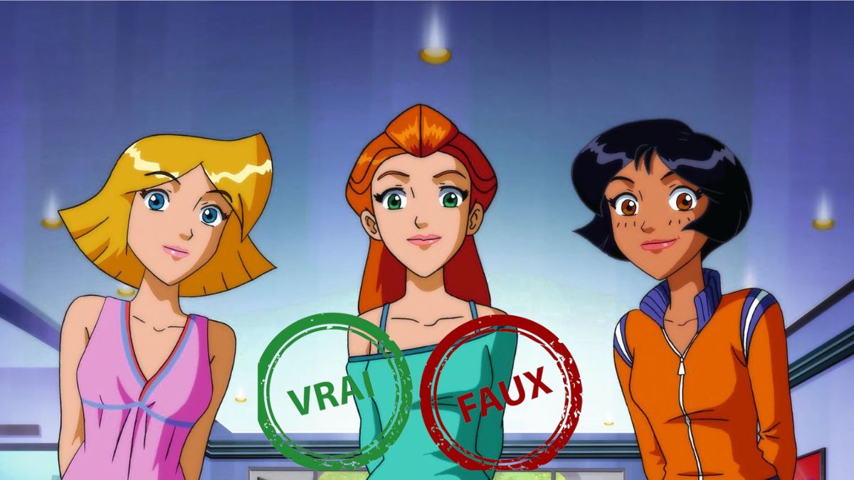 T&rsquo;as grandi avec les Totally Spies si t&rsquo;as 5/5 à ce quiz vrai ou faux