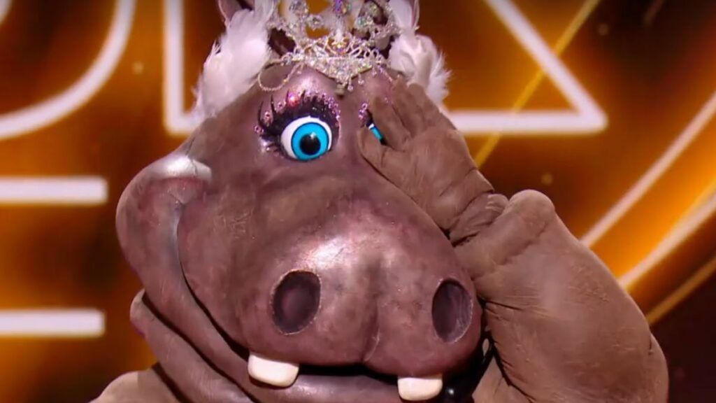 L'hippopotame dans l'émission de TF1 Mask Singer 2024