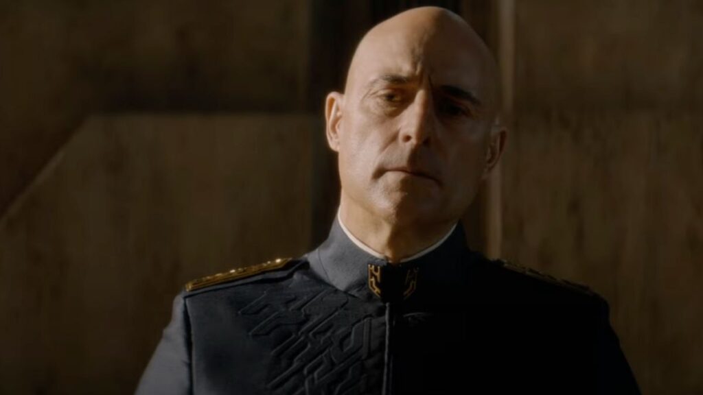 Mark Strong dans la série Dune Prophecy