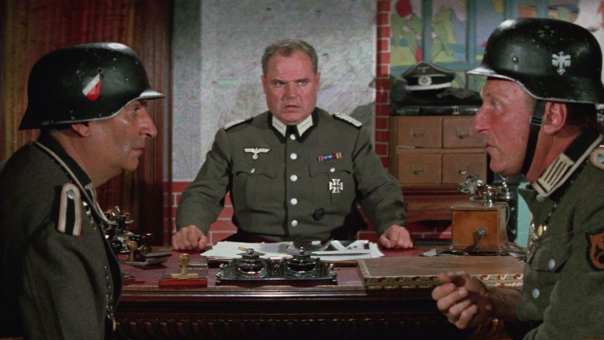 la grande vadrouille, louis de funès, bourvil, augustin bouvet, stanislas lefort, major achbach