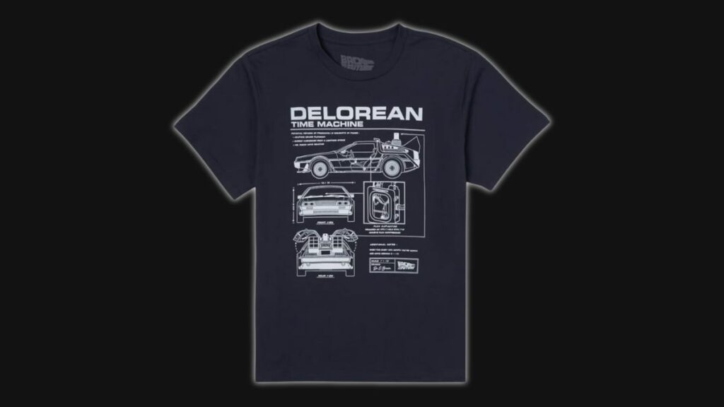 T-shirt DeLorean