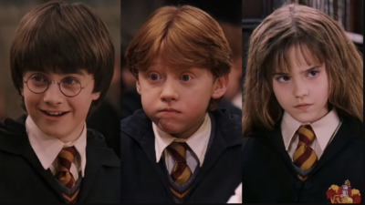 Sondage Harry Potter : tu préfères faire équipe avec Harry, Ron ou Hermione ?