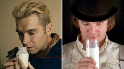 Homelander dans The Boys, Alex d'Orange Mécanique... : pourquoi les méchants des films et séries boivent-ils du lait ?